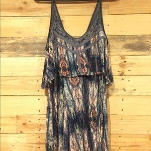 Ecoté summer dress/peasant tank